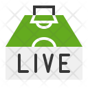 پیش‌نمایش فایل soccer-live از پک آیکون فوتبال (فلت)