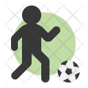 پیش‌نمایش فایل soccer-player-1 از پک آیکون فوتبال (فلت)