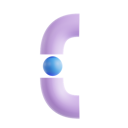 پیش‌نمایش فایل round-bracket-left-9861804 از پک الفبای هندسه