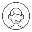 پیش‌نمایش فایل customer-12 از پک آواتار کاربر