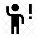 پیش‌نمایش فایل warning-sign-24 از پک انسان