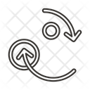 پیش‌نمایش فایل arrow-finish-round-loop-start-end-2 از پک فلش‌ها