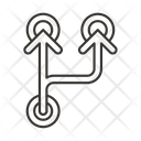 پیش‌نمایش فایل arrow-path-way-direction-sign-straight-left-6 از پک فلش‌ها