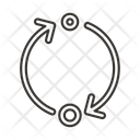 پیش‌نمایش فایل arrow-start-end-destination-loop-round-2 از پک فلش‌ها