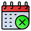 پیش‌نمایش فایل cancel-calendar-2171984 از پک زمان و تاریخ