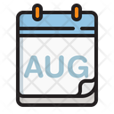 پیش‌نمایش فایل aug-7724246 از پک تاریخ و تقویم