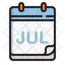پیش‌نمایش فایل jul-7724251 از پک تاریخ و تقویم