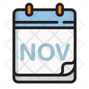 پیش‌نمایش فایل nov-7724256 از پک تاریخ و تقویم