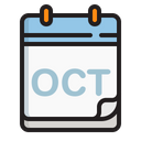 پیش‌نمایش فایل oct-7724257 از پک تاریخ و تقویم