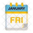 پیش‌نمایش فایل friday-10620216 از پک تقویم ژانویه
