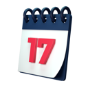 پیش‌نمایش فایل 17-date-5273648 از پک تقویم