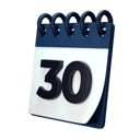 پیش‌نمایش فایل 30-date-5273724 از پک تقویم