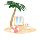 پیش‌نمایش فایل beach-5402024 از پک تعطیلات تابستانی