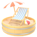 پیش‌نمایش فایل beach-deck-5401852 از پک تعطیلات تابستانی