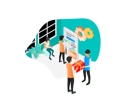 پیش‌نمایش فایل customer-loyalty-program-5206156 از پک ایزومتریک نسخه ۱