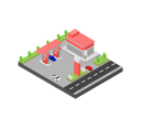 پیش‌نمایش فایل gas-station-5206157 از پک ایزومتریک نسخه ۱