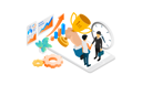 پیش‌نمایش فایل successful-business-5206154 از پک ایزومتریک نسخه ۱