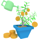 پیش‌نمایش فایل growing-investment-plant-5668321 از پک مالی و پرداخت