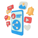 پیش‌نمایش فایل social-media-app-5473289 از پک رسانه های اجتماعی
