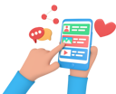پیش‌نمایش فایل social-media-chat-5473288 از پک رسانه های اجتماعی