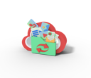 پیش‌نمایش فایل cloud-data-folder-5690376 از پک سرور ذخیره‌سازی داده ابری