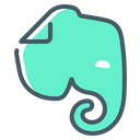 پیش‌نمایش فایل evernote-2690385 از پک شبکه‌های اجتماعی و لوگوها