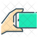پیش‌نمایش فایل holding-mobile-3486371 از پک تجهیزات و دستگاه‌ها